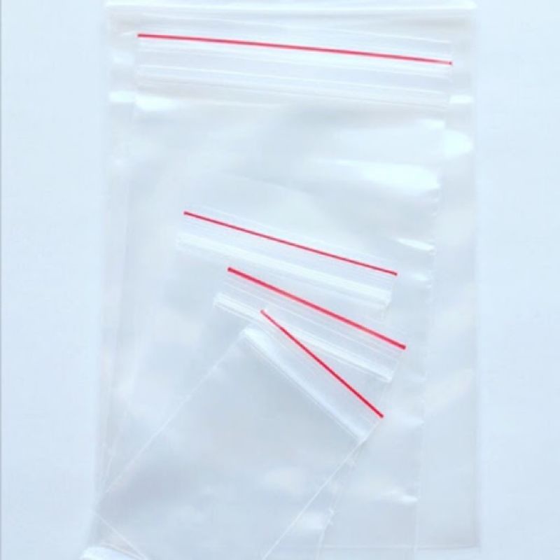 100g túi zip viền đỏ