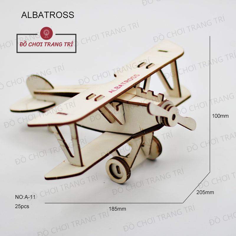 Đồ chơi lắp ráp gỗ 3d - mô hình máy bay, trực thăng chiến đấu