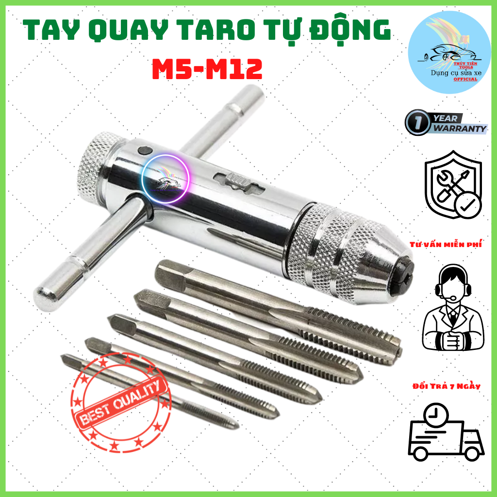 Tay quay taro tự động m5 - m12