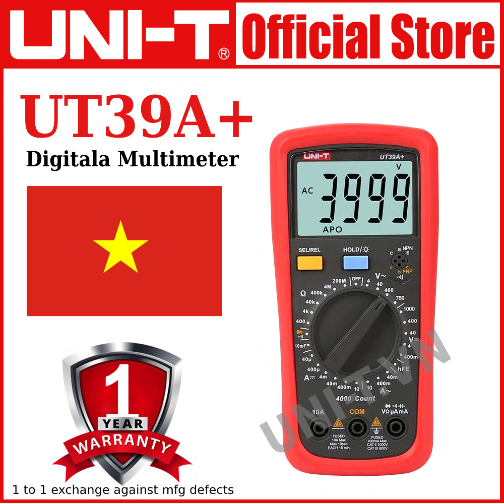 UNI-T UT39C+ UT39A+ Digital Multimeter