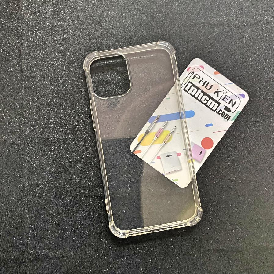 Ốp lưng iPhone 12 Mini dẻo Trong suốt Chống sốc