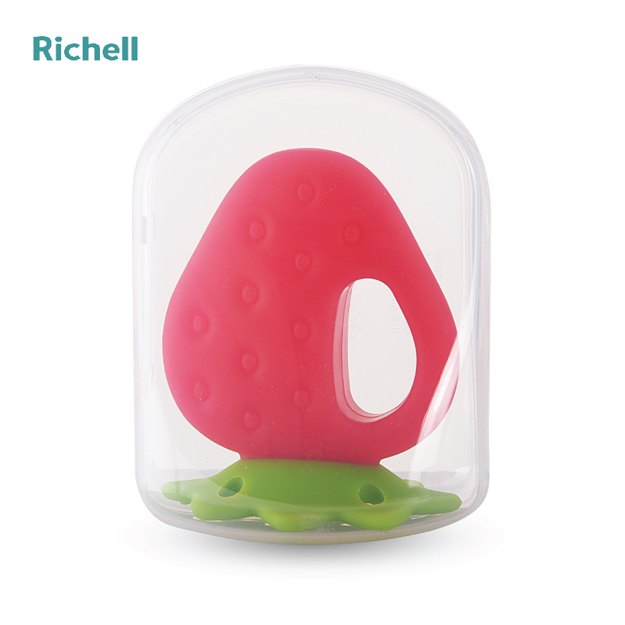 GẶM NƯỚU SILICONE RICHELL (QUẢ DÂU-CÓ HỘP)