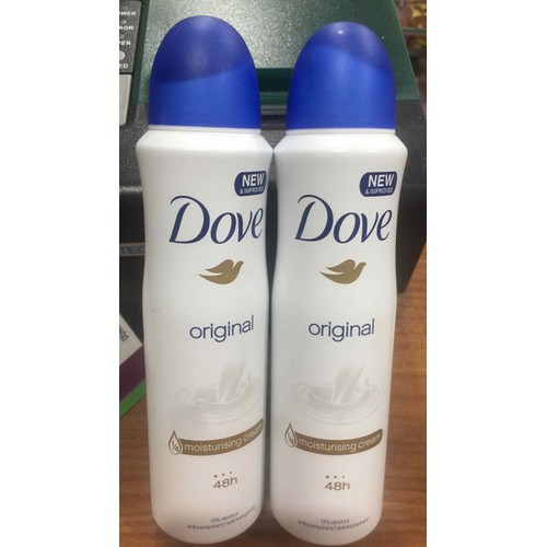 Xịt khử mùi Dove Original 150ml