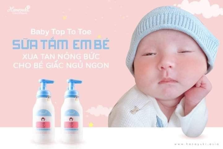 SỮA TẮM EM BÉ HANAYUKI