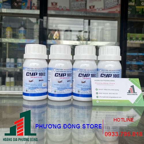 Thuốc diệt muỗi, kiến, gián cyp 10ec