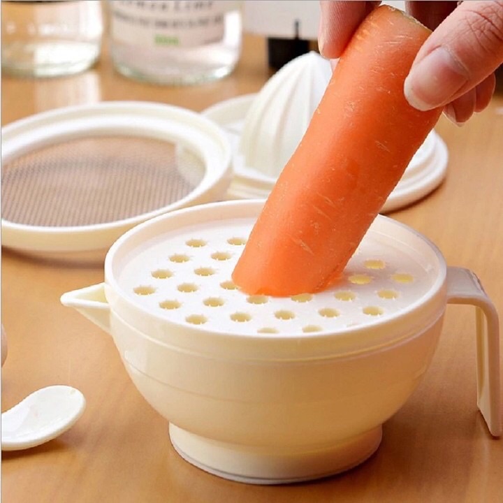 Bộ chế biến thức ăn cho bé tập ăn dặm