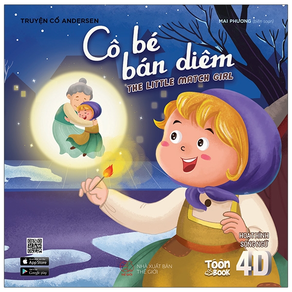 Sách - Đốm Lửa Diệu Kỳ - Cô Bé Bán Diêm