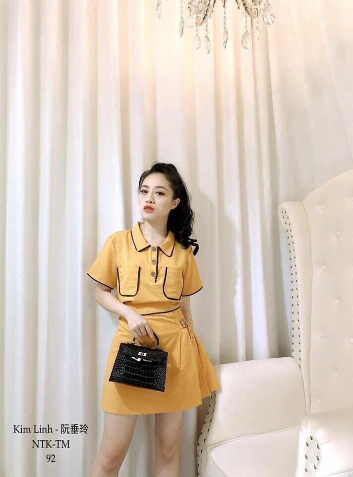 [HCM]Set váy  nữ cột nơ - MTB