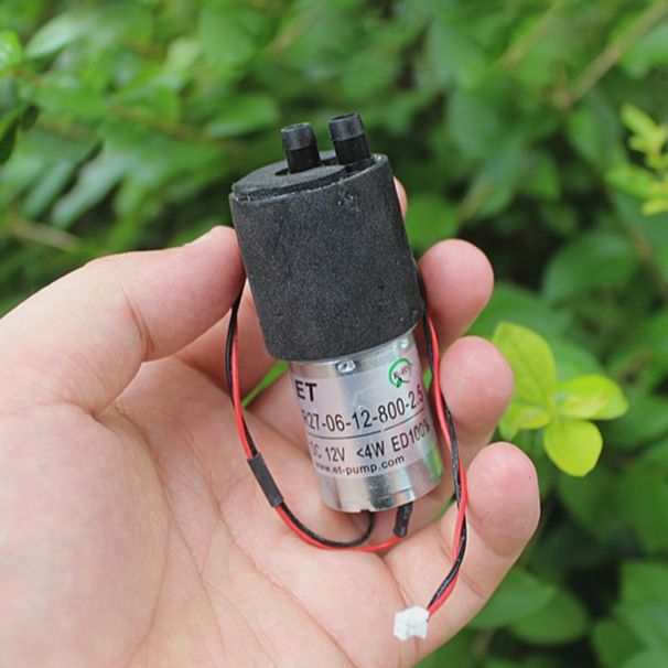 Máy bơm nước, bơm khí 12V động cơ 370 máy bơm màng tự mồi