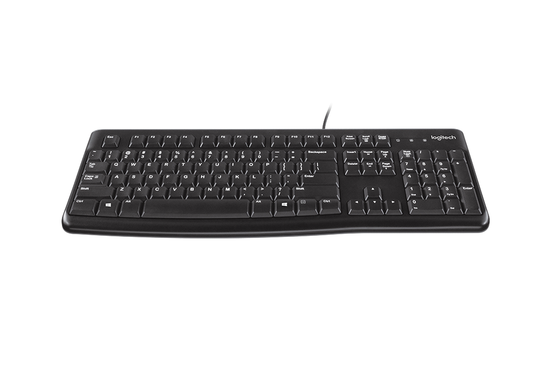 Bộ bàn phím và chuột có dây Logitech MK120 - Hàng Chính Hãng