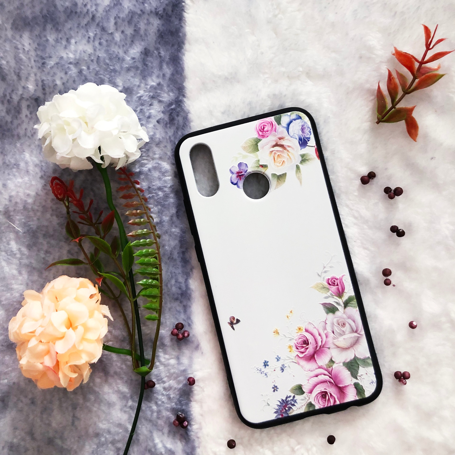 [Nhiều Mẫu] Ốp lưng dẻo Huawei Nova 3e (Thân đen - in hình siêu cute)