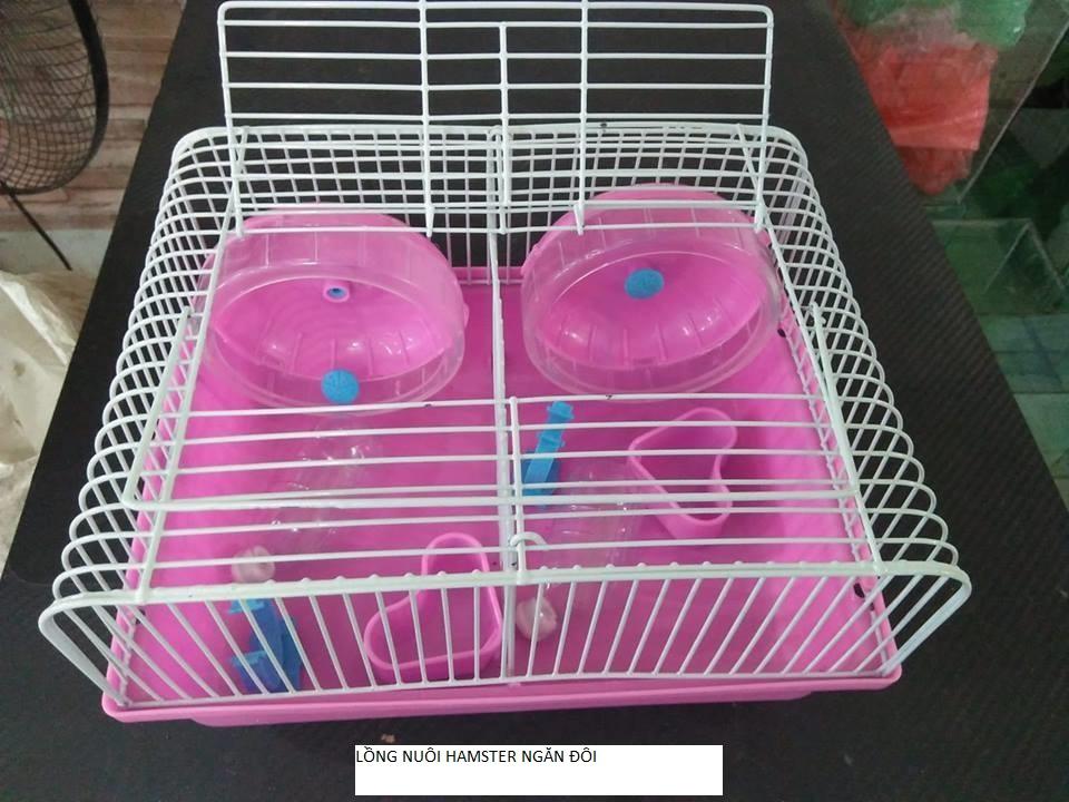 LỒNG NUÔI HAMSTER NGĂN ĐÔI