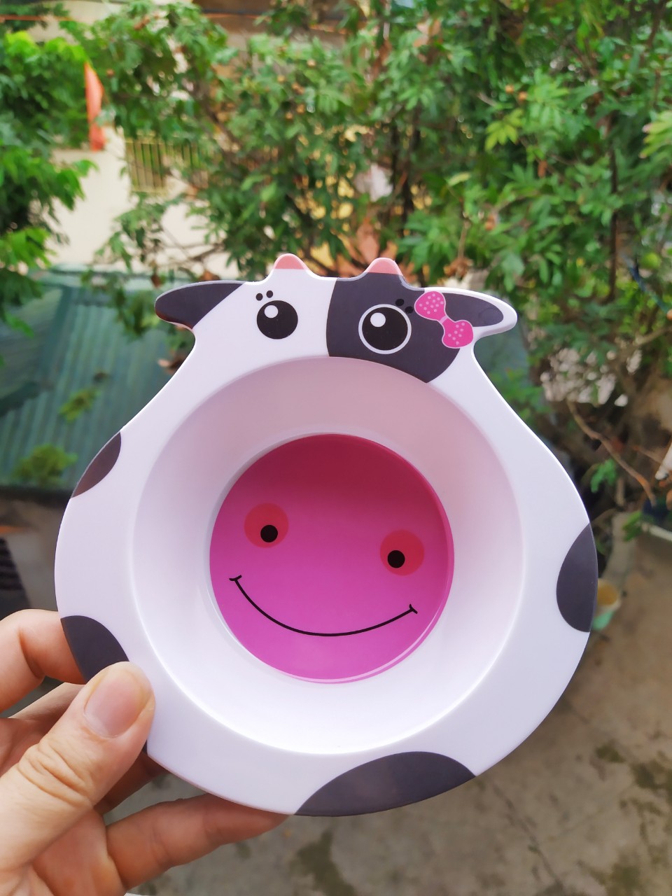 Bát ăn dặm sợi tre an toàn cho bé