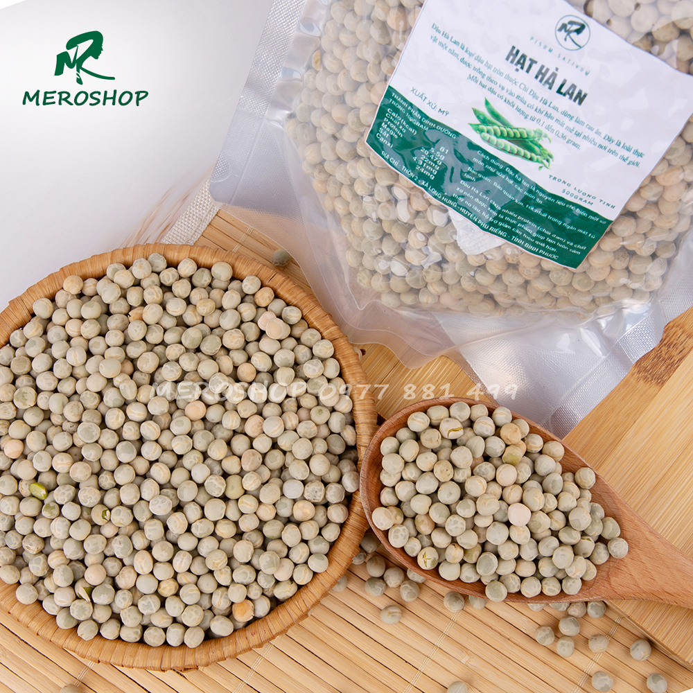 500GRAM ĐẬU HÀ LAN (HẠT SỐNG) SHOP MẸ RÔ