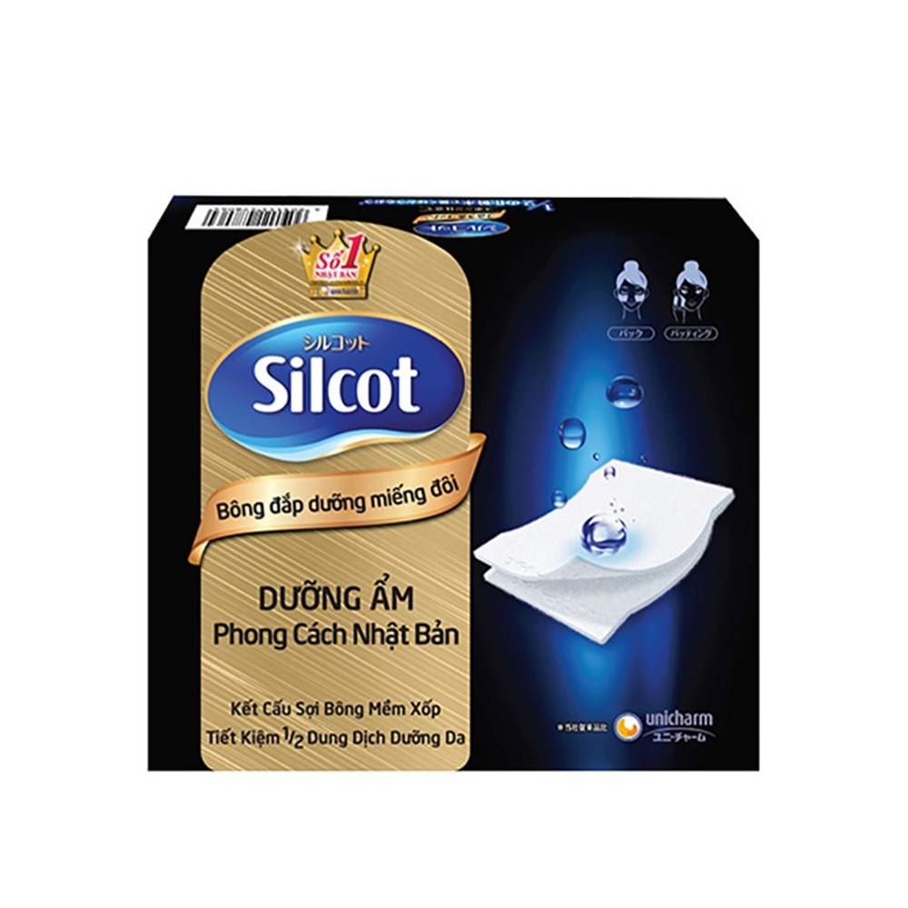 Bông trang điểm Silcot miếng đôi 40-1807