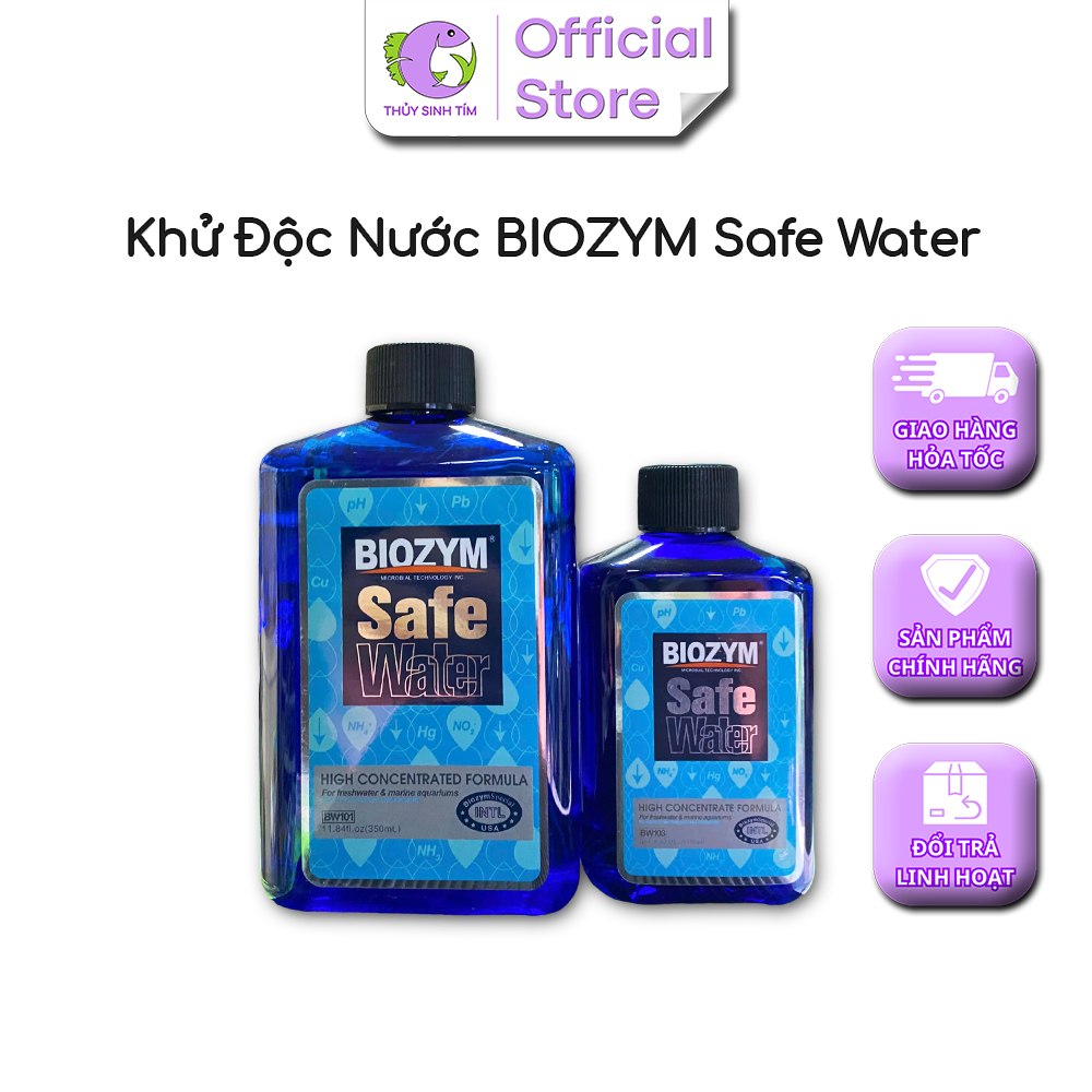 Dung Dịch Khử Độc Nước BIOZYM Safe Water