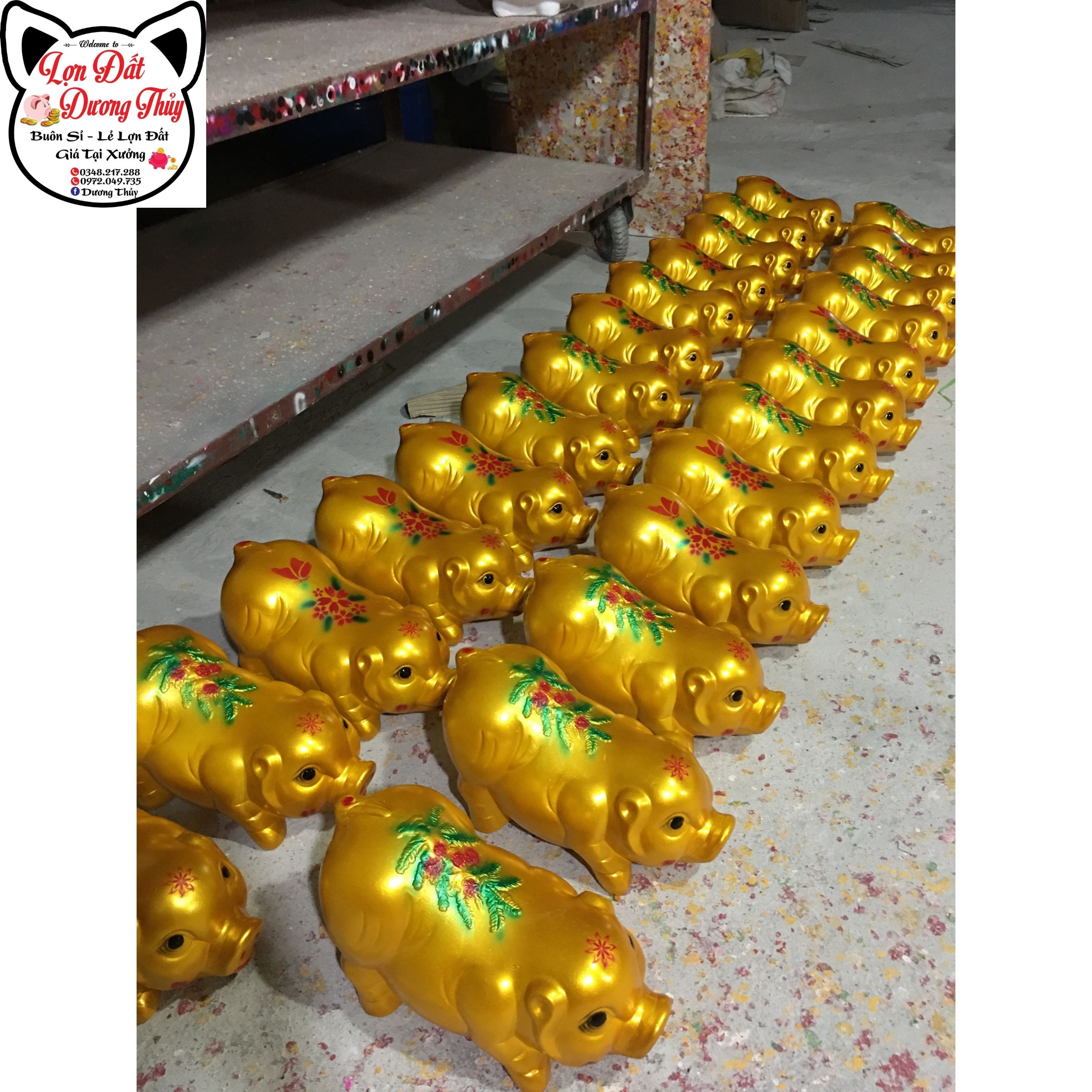 Heo đất, lợn đất, Heo Vàng Tài Lộc 3 size To