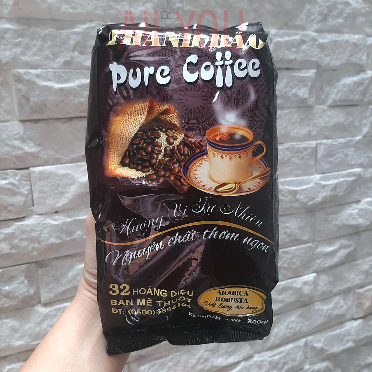 [HCM] [ĐẶC SẢN BUÔN MÊ THUỘT] Cà Phê Phin THANH BẢO 500GR - Pure Coffee (Since 1970)