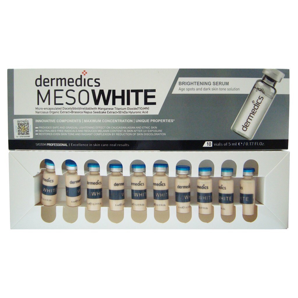 Cấy phấn trắng da mặt meso white Chuẩn Hàn