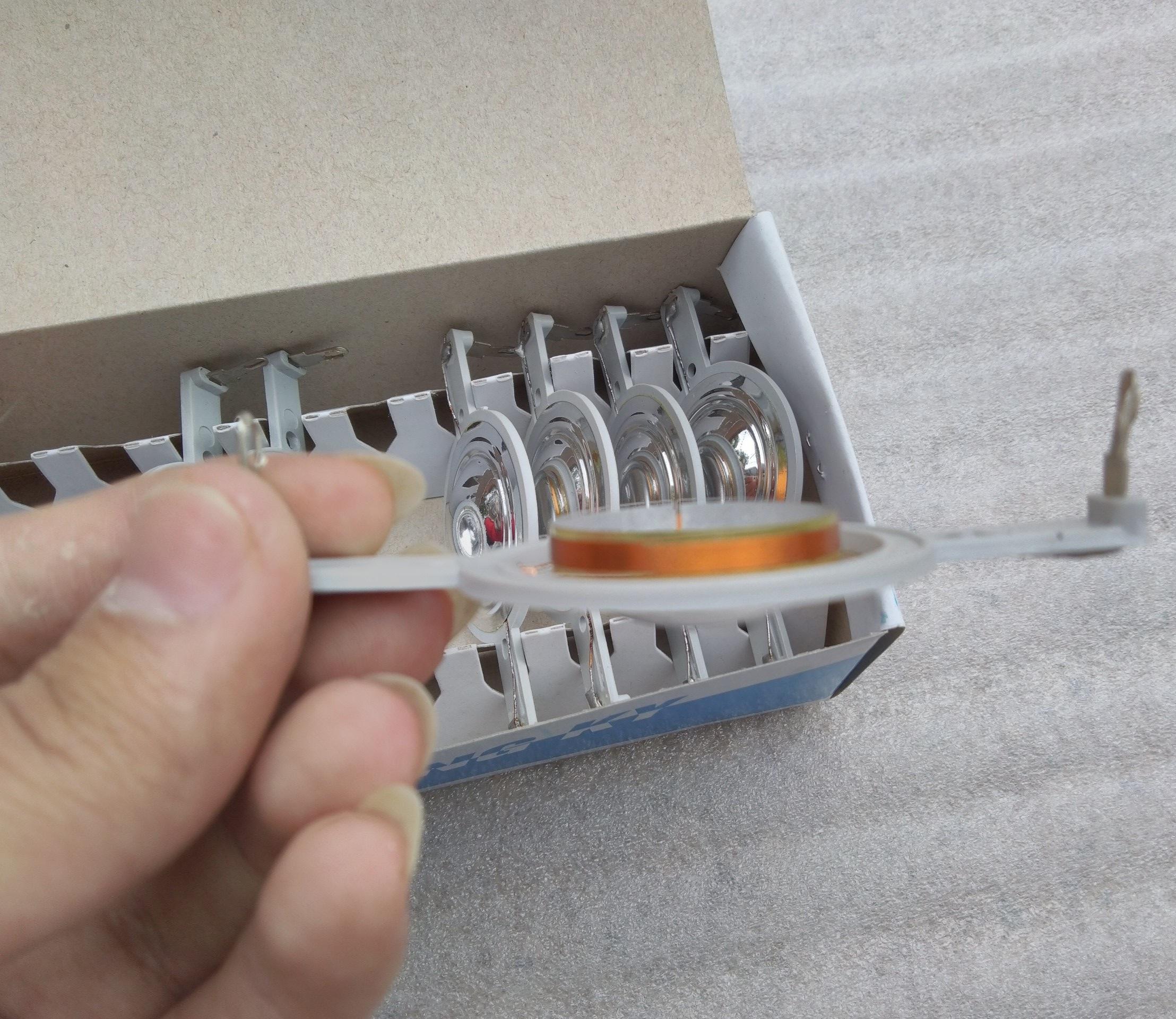 COMBO 10 CÁI CÔN 25.5mm LOA TREBLE ĐĨA TRẮNG