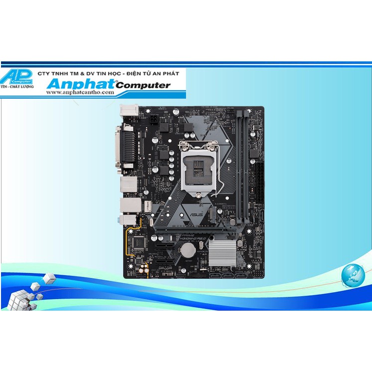 Bo mạch chủ main asus h310m-md/me - hàng công ty - bảo hành 36 tháng