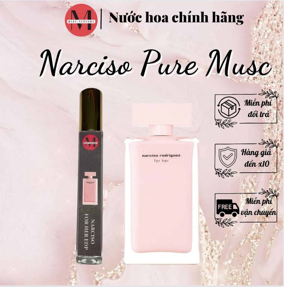 (Authentic)Nước hoa nữ chiết Nar for her 10ml
