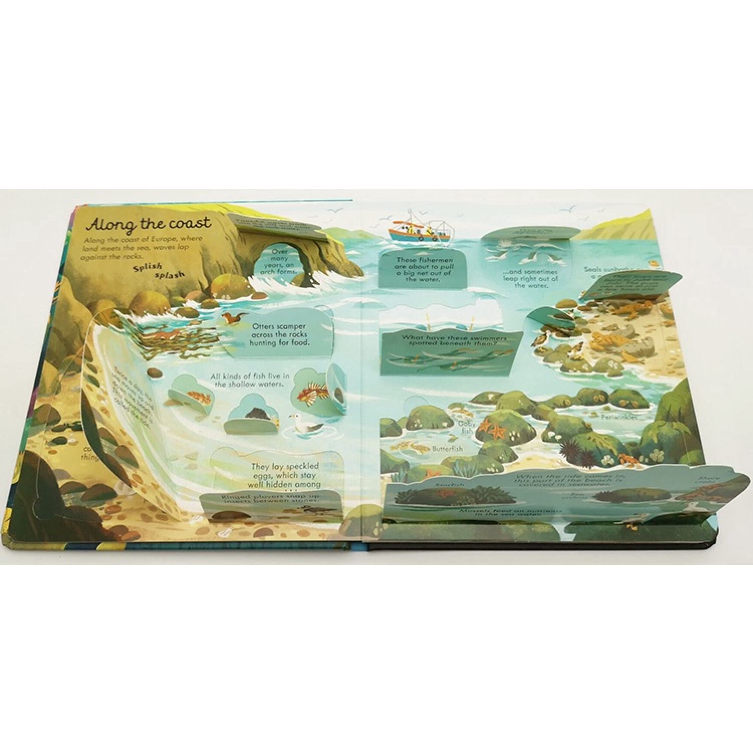 [Tiếng Anh cho bé] Series đồ chơi lật mở khám phá bên trong của Usborne (Look Inside)
