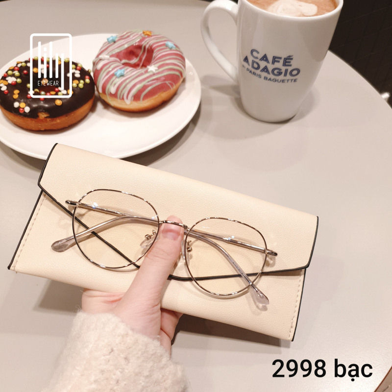 Giá bán Gọng kính cận tròn nhiều màu Lilyeyewear 2998, phụ kiện thời trang nữ phù hợp nhiều khuôn mặt, một size