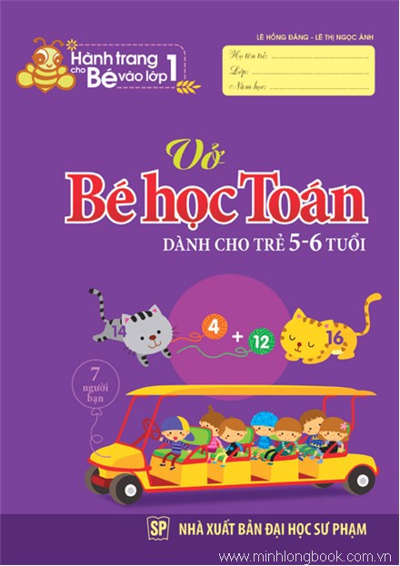 Sách: Combo Hành Trang Cho Bé Vào Lớp  1 (Túi 6 Cuốn)