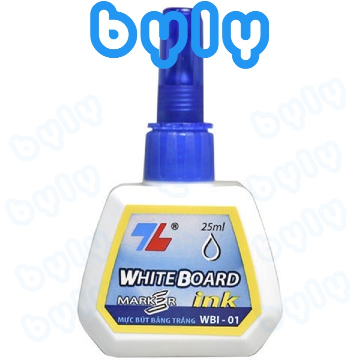 Ship hoả tốc - 1 Lọ Mực Bơm Bút Lông Viết Bảng (xóa được) TL WBI-01 + 1 Ngòi - ByLy Store