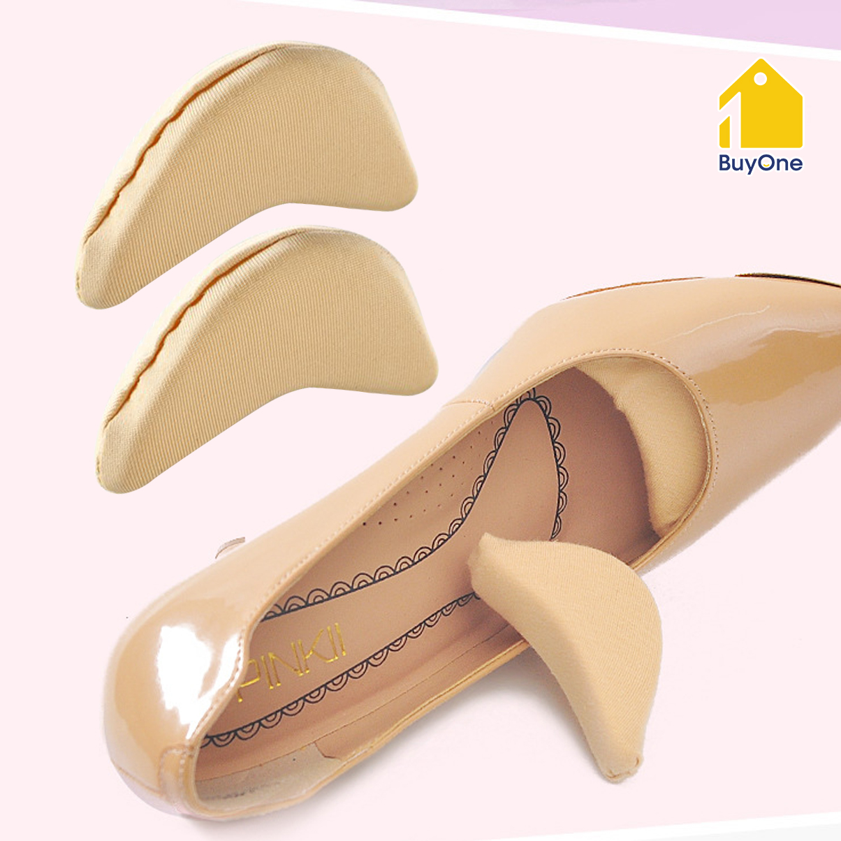 Lót mũi giày đệm êm ngón chân sử dụng được cho tất các các loại giày bít mũi - buyone - BOPK38