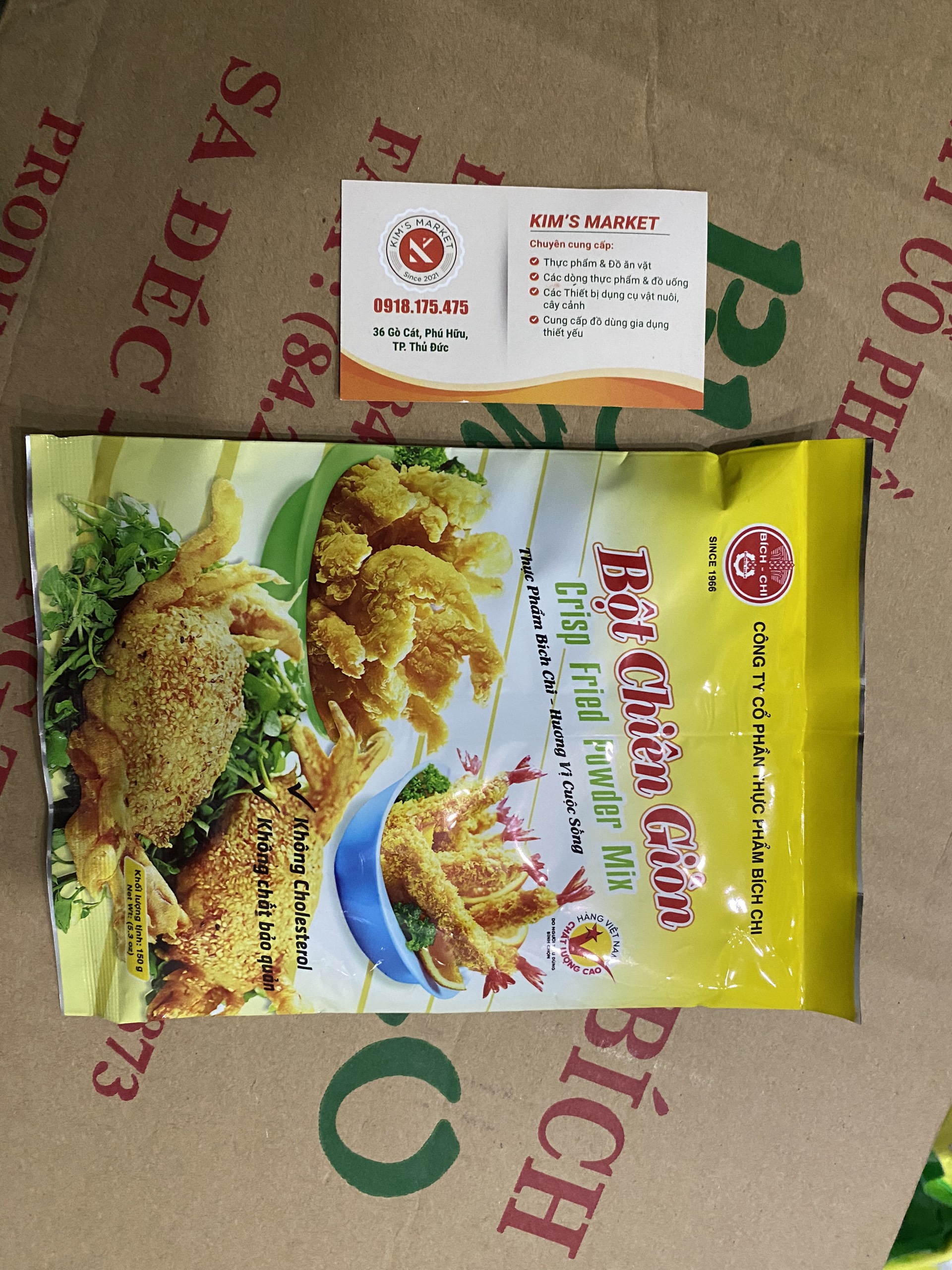 BỘT CHIÊN GIÒN BÍCH CHI 150GR