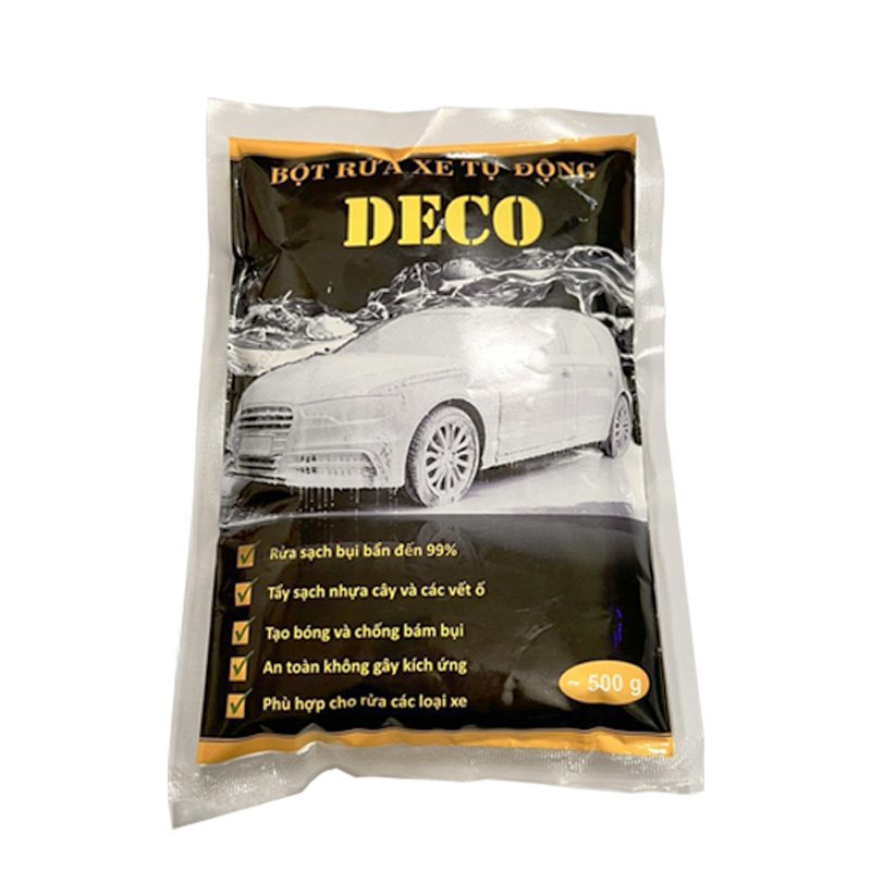 Bột rửa xe không chạm - DECO gói 500g