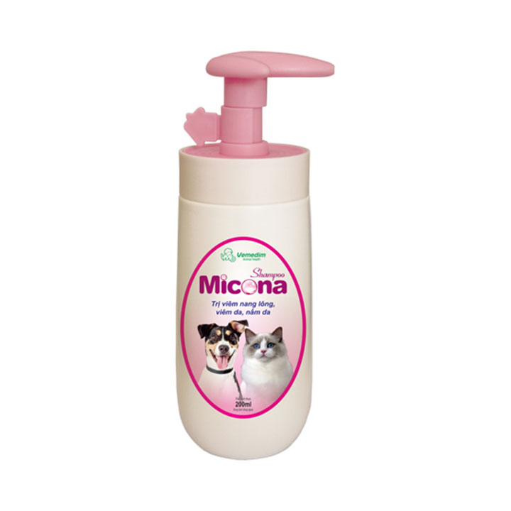 [HOÀN TIỀN 10%]Sữa tắm chó mèo nấm MICONA SHAMPOO - Cutepets