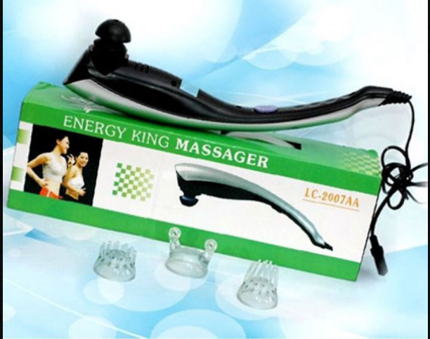 Máy đấm lưng massage cầm tay King Massage 3 đầu A-2007