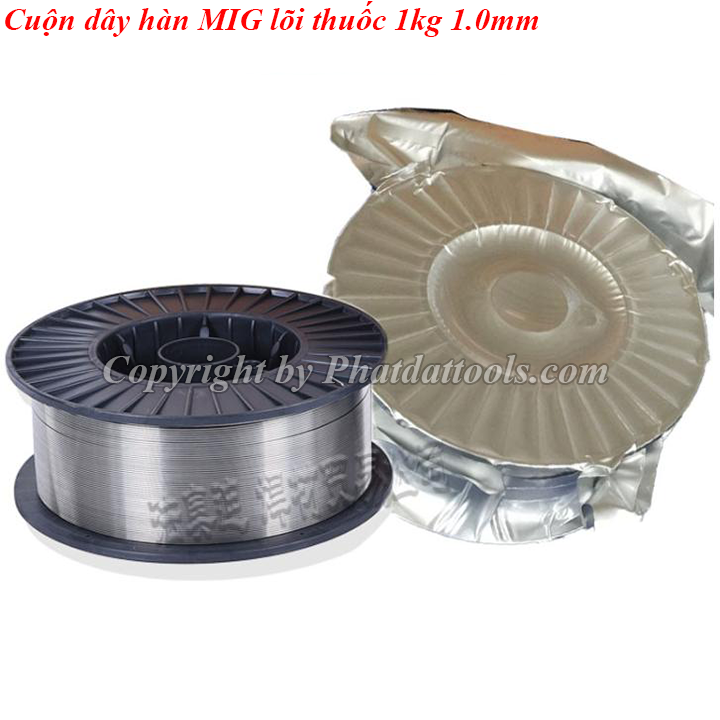 Cuộn dây hàn Mig lõi thuốc 1kg cho máy hàn Mig mini Kenmax-Sasuke