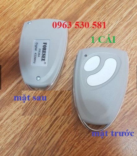[HCM]TAY REMOTE  CỔNG LÙA HIỆU FORESEE SÓNG 433