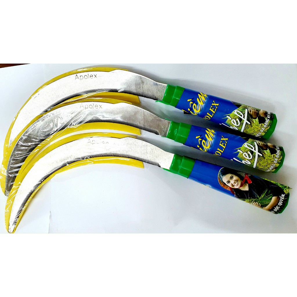 Liềm cắt cỏ 7 thép siêu tốt vật tư nông nghiệp cao cấp