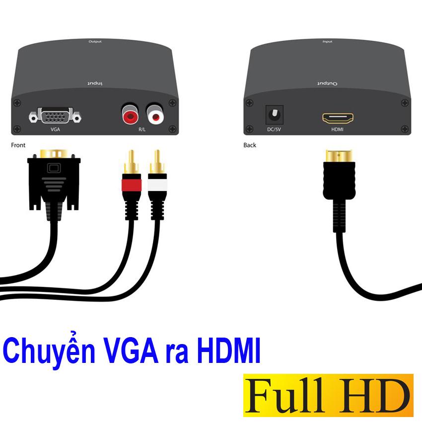 Box chuyển VGA -> HDMI ZQH-003 - AT