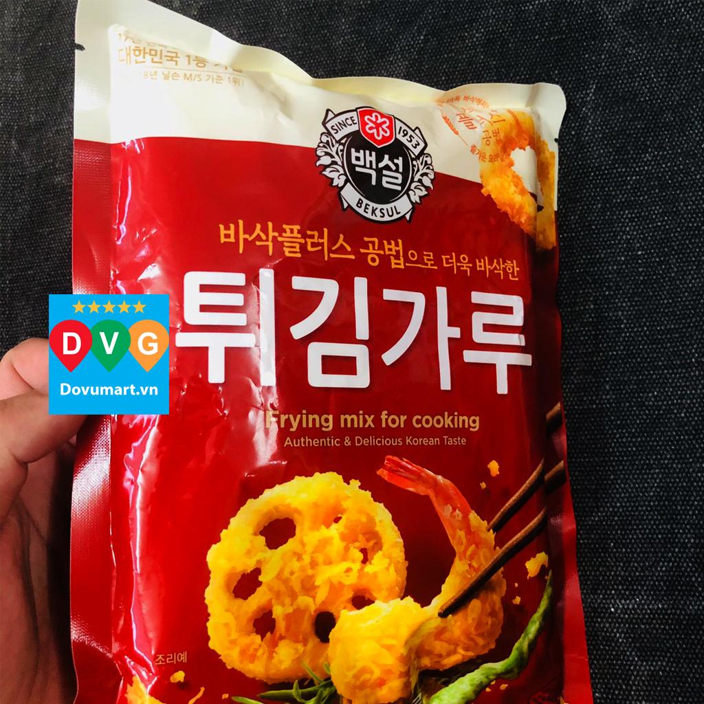 Bột Chiên Tôm Giòn Beksul Hàn Quốc 500g - Frying Mix For Cooking