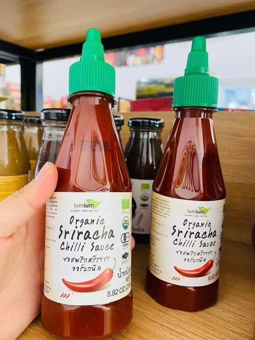 Tương ớt Sriracha-lumlum hữu cơ 250g