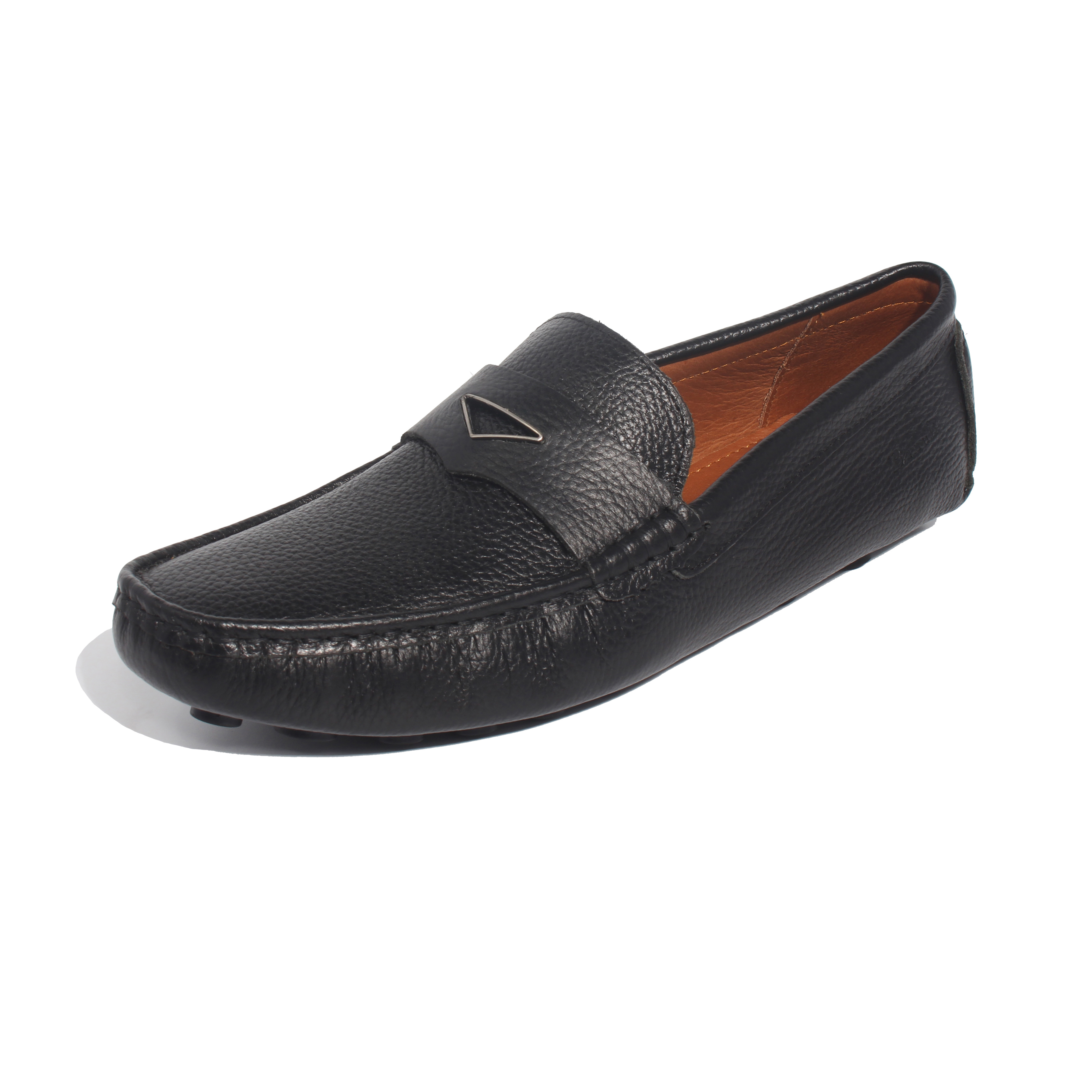 Giày Lười Banuli Nam Da K1ML1T0 - Kiểu Slip-Ons (Moccasins construction)