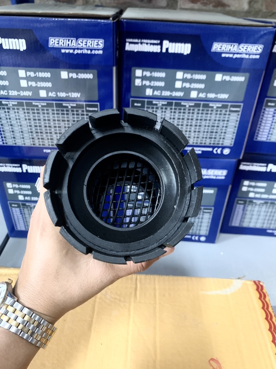 Hút mặt bể Koi / lọc váng hồ cá 90-34