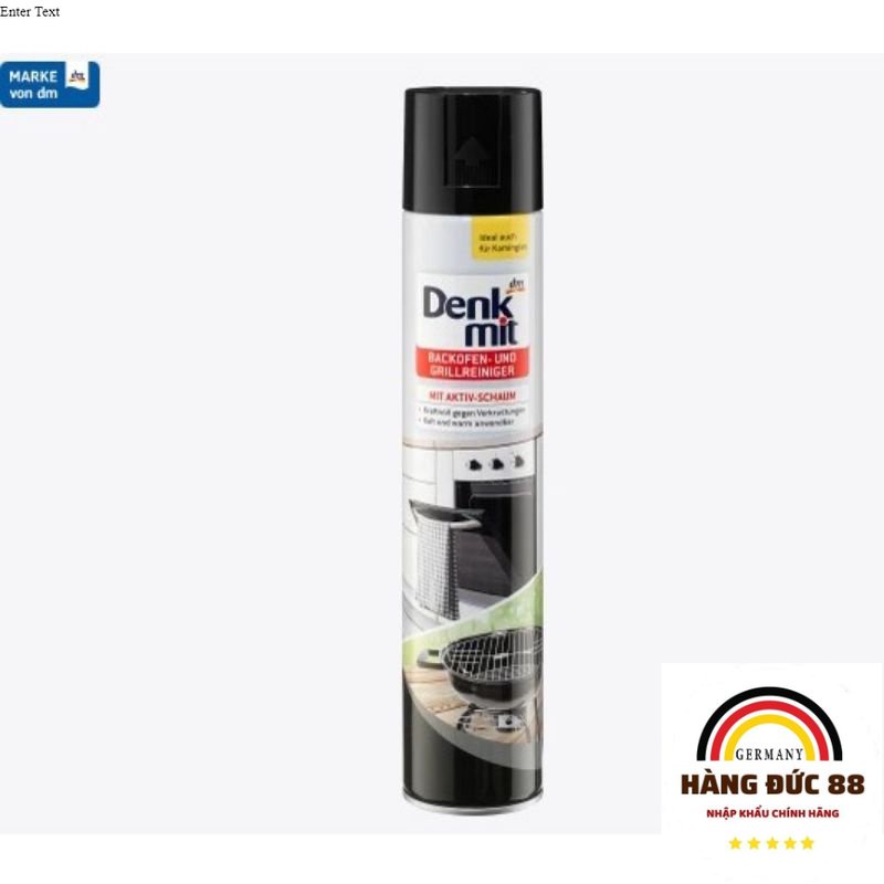 Xịt denkmit vệ sinh lò nướng - lò vi sóng - nồi chiên không dầu - hangduc88