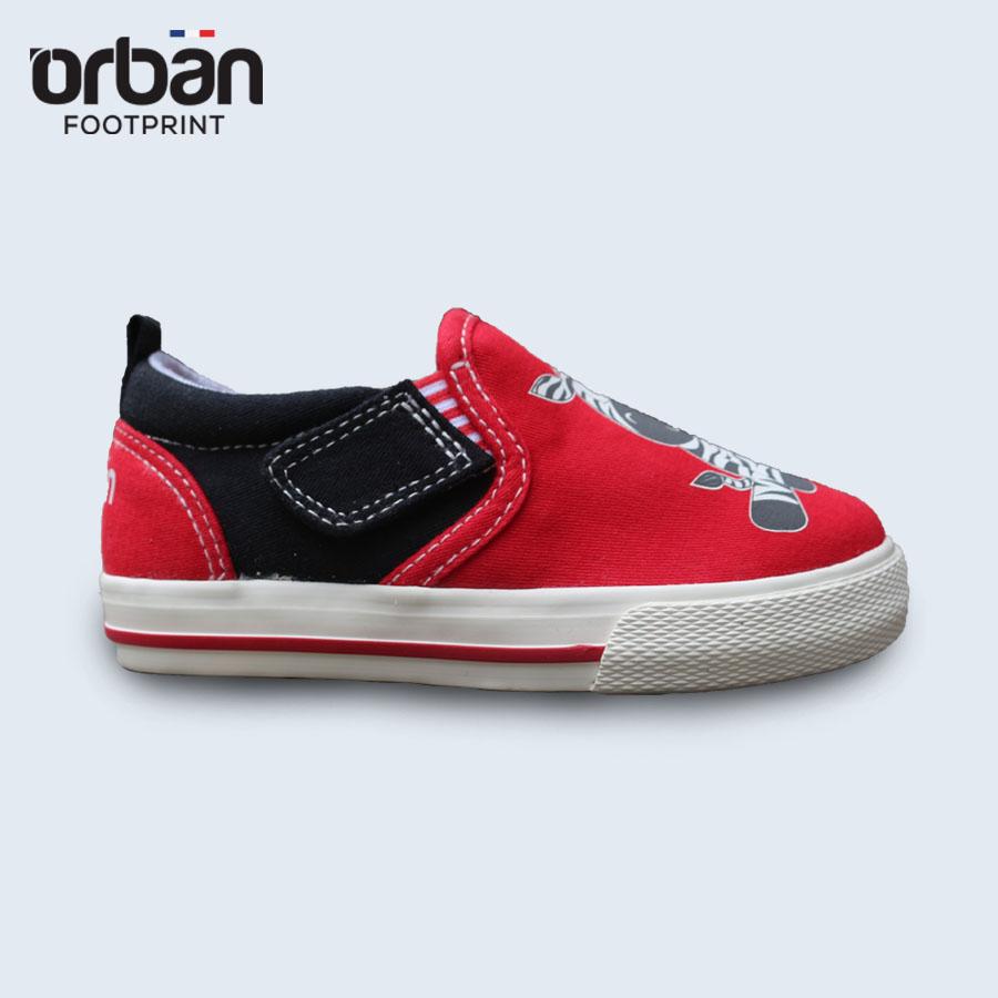 Giày Slipon bé trai Urban UB1902 đỏ