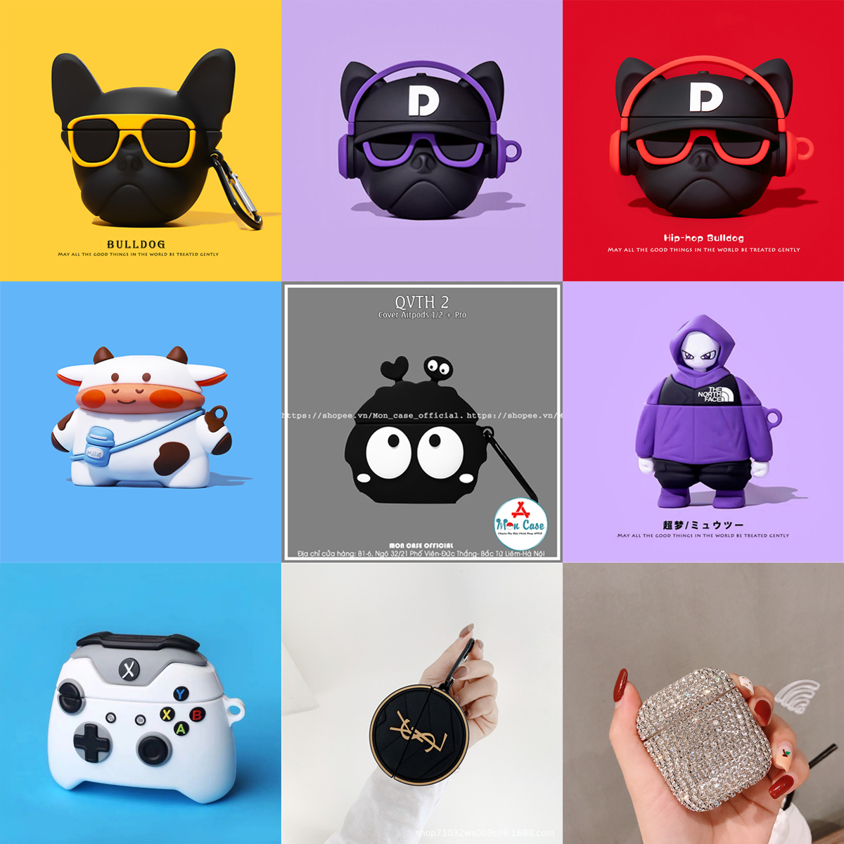 Case Airpods 1 2 3 New 2022 Mon Case