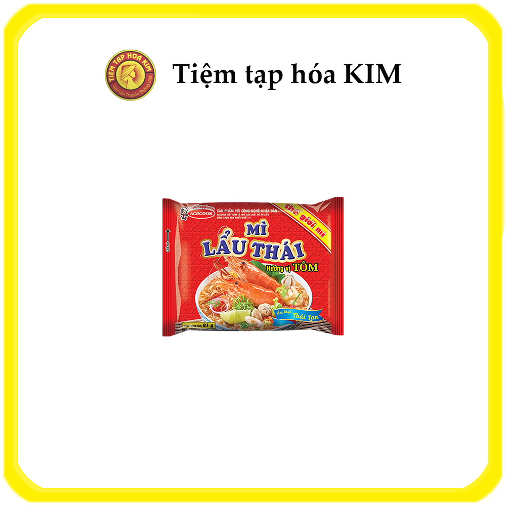 Mì lẩu thái gói 80g