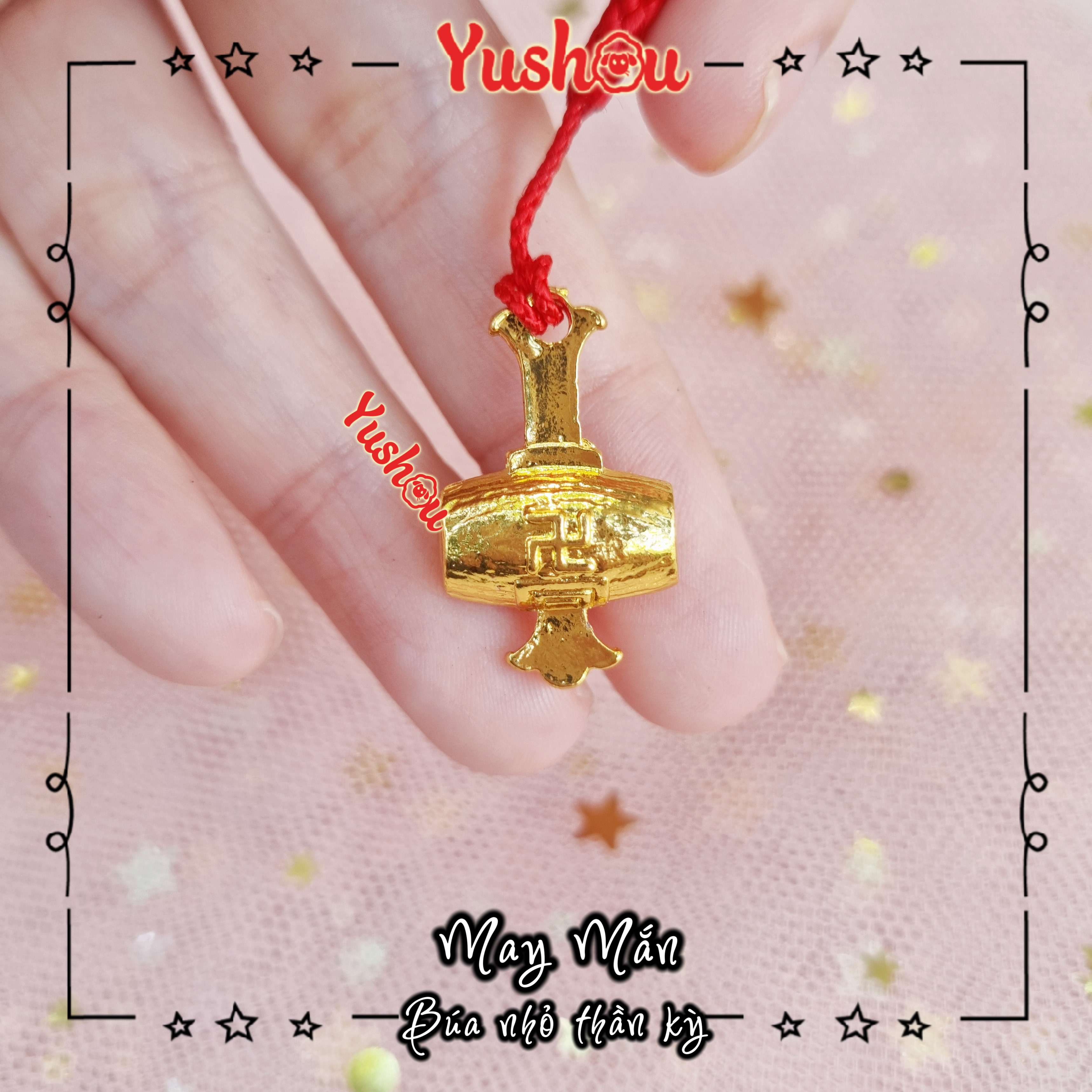 Túi Phước Yushou May Mắn - Cây búa nhỏ thần kỳ , Có sẵn
