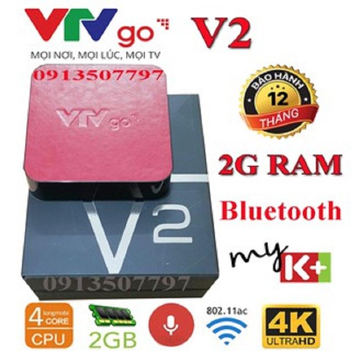 Android TV box VTV go V2  2G ram có bluetooth