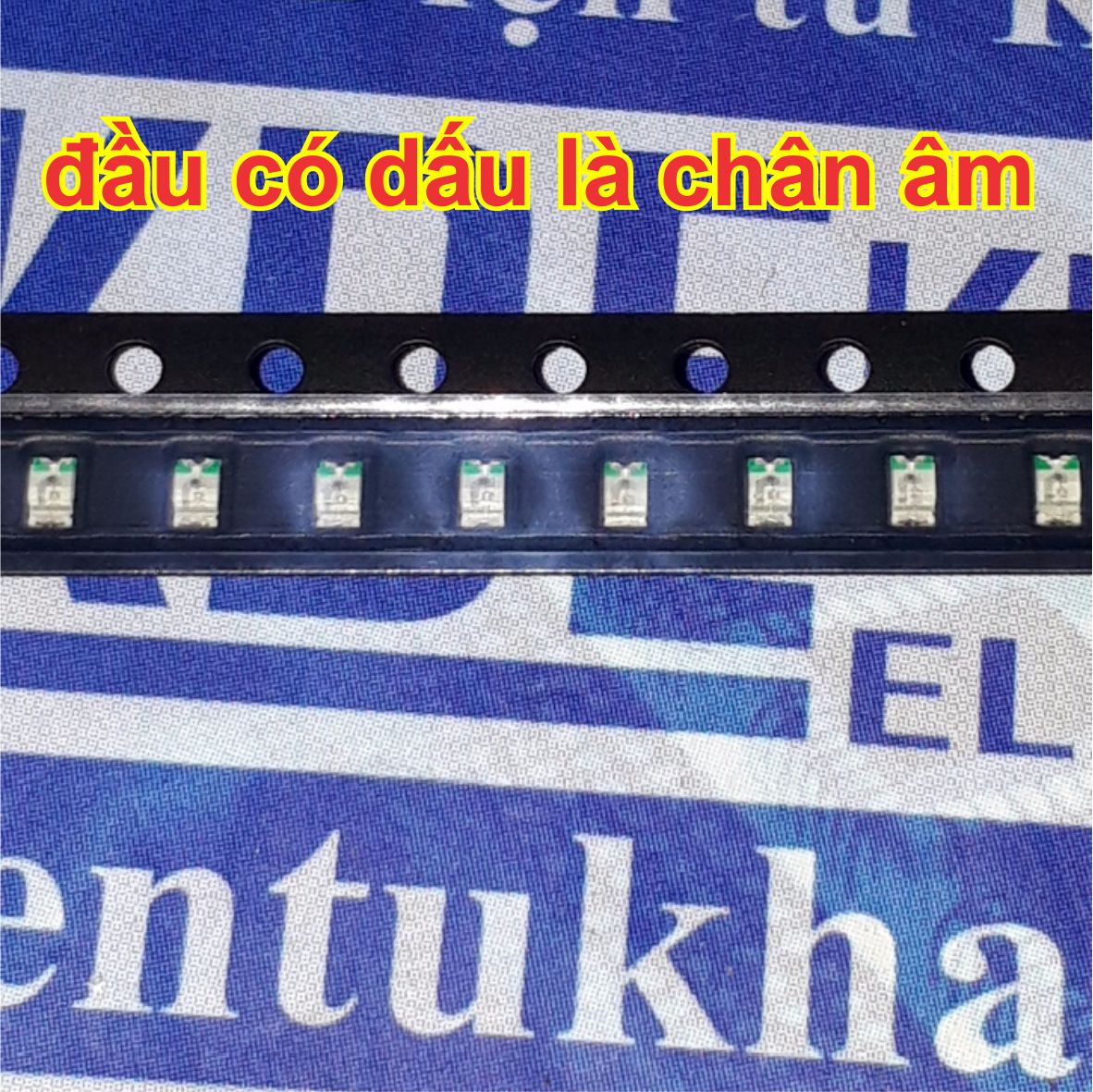 Led dán led smd 0805 giá cho gói 100 con 1 màu kde4598